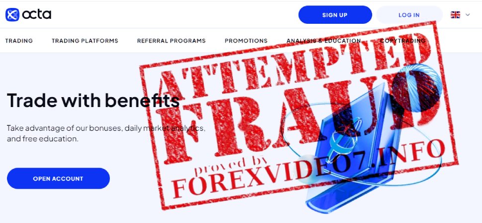 OctaFX: Ein genauer Blick auf den Forex-Handelsbetrug